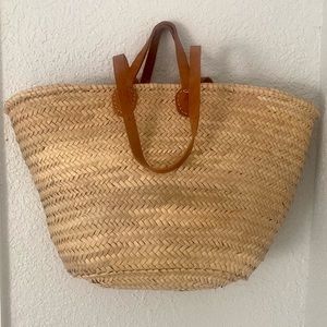 COPY - Large Woven Straw Tote | Beach bag